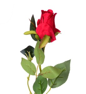 Róża gałązka czerwona 65cm