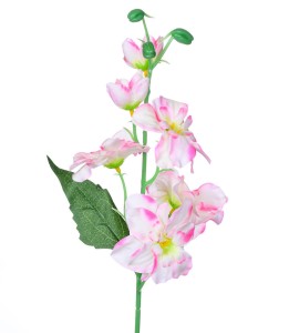 Ostróżka kremowo różowa gałązka 42cm